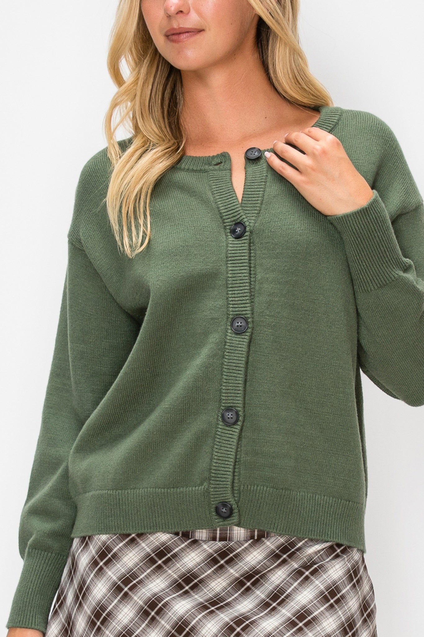 Boyfriend Fit Cardigan