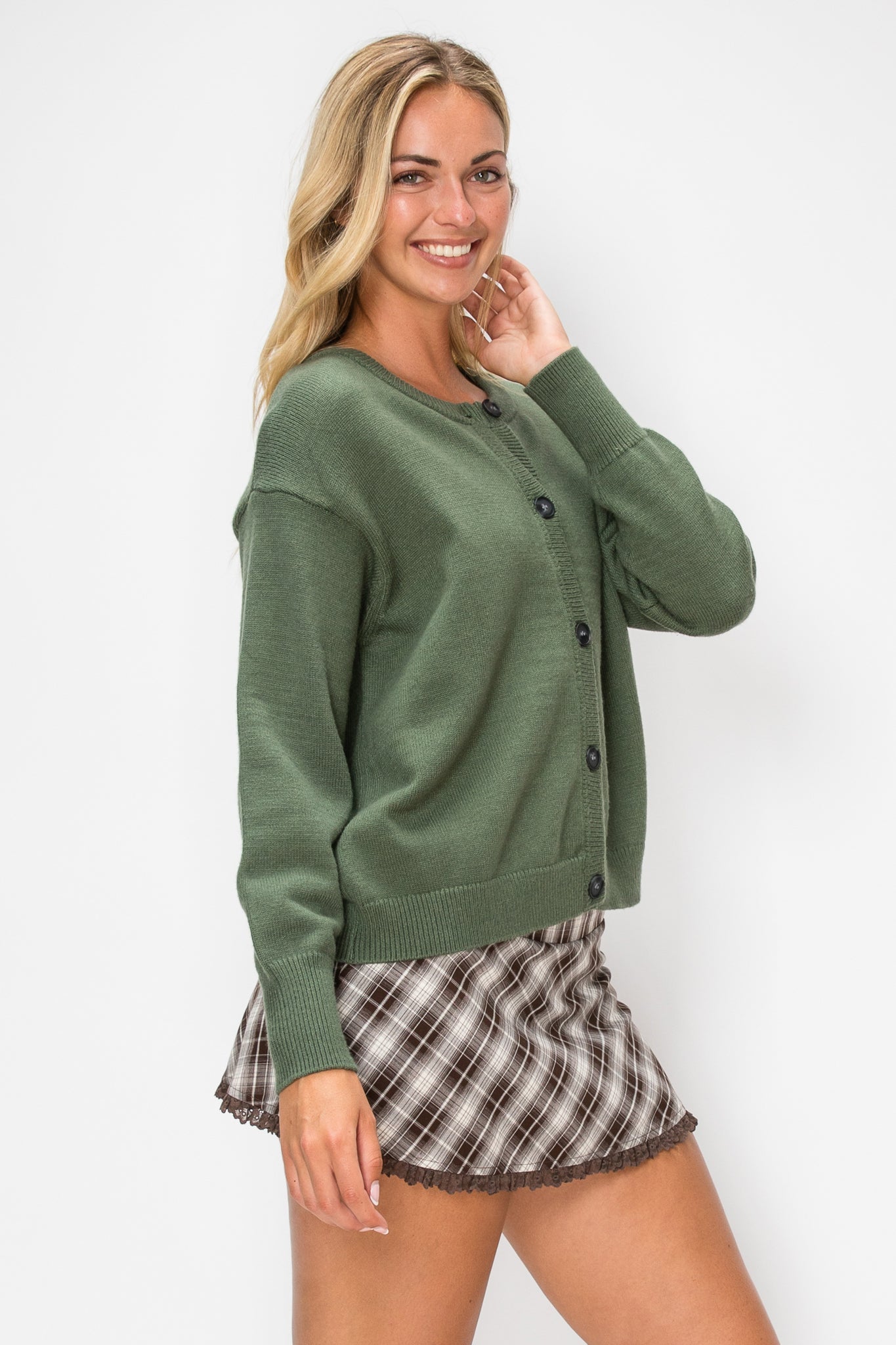 Boyfriend Fit Cardigan