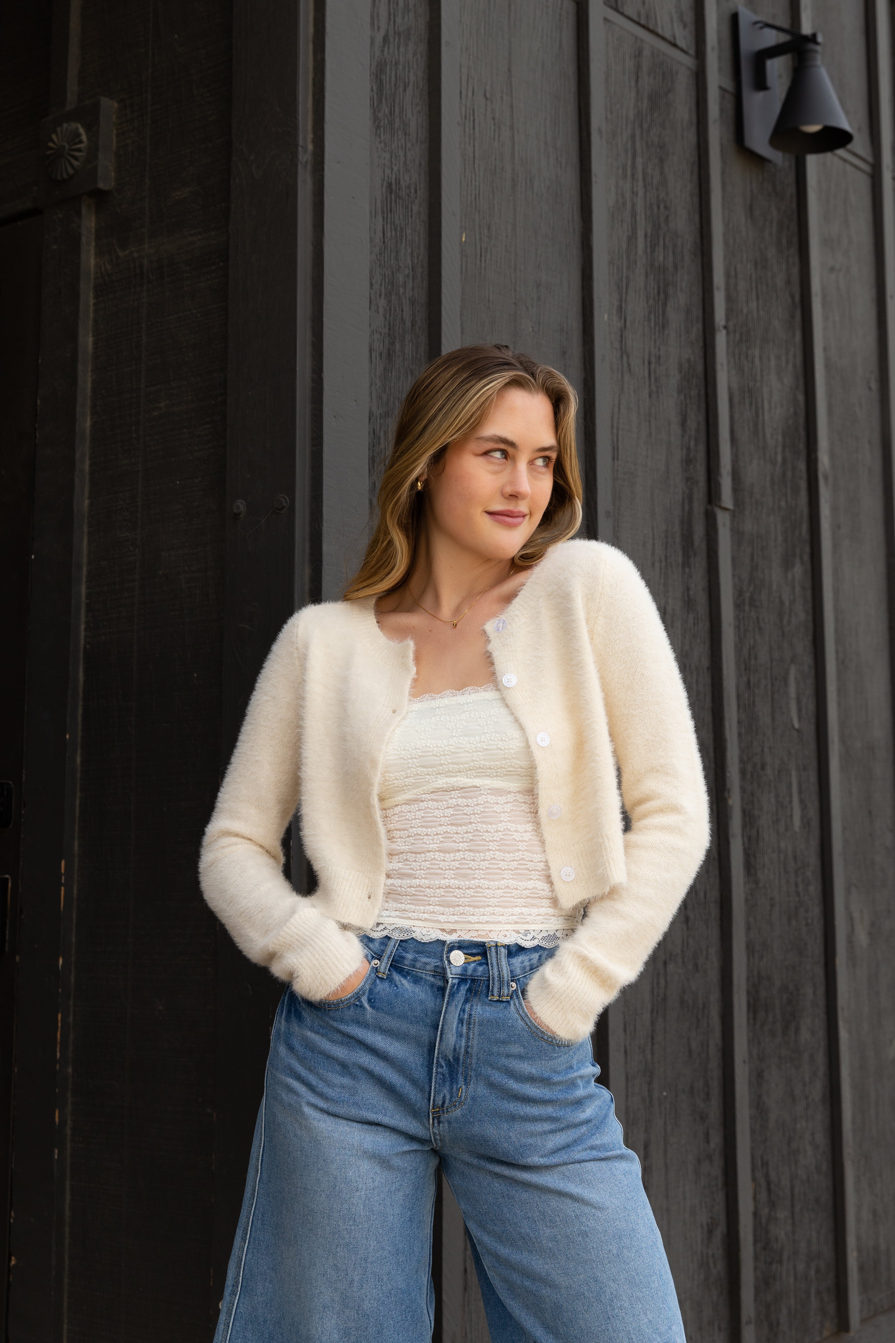 Knit Button Cardigan