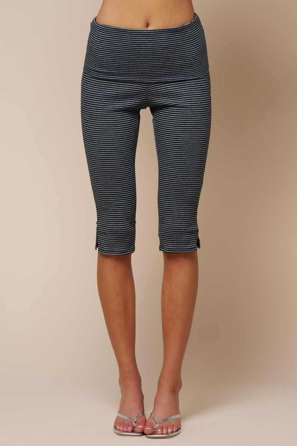 Fold Over Capri Leggings