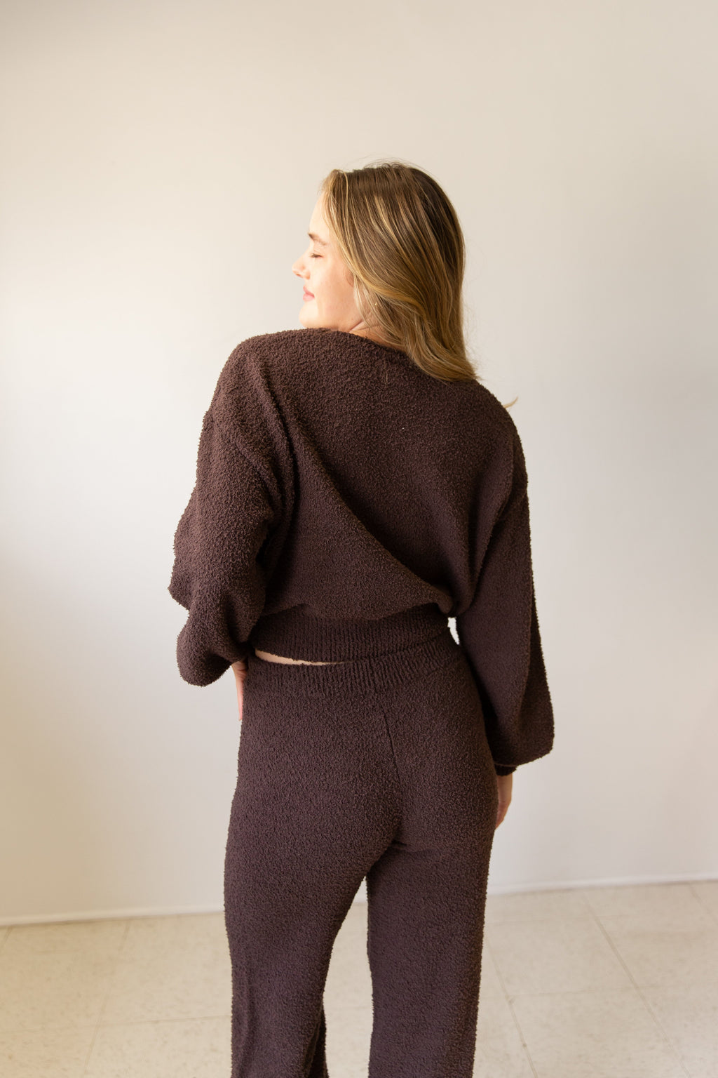 Terry Cloth Sweater