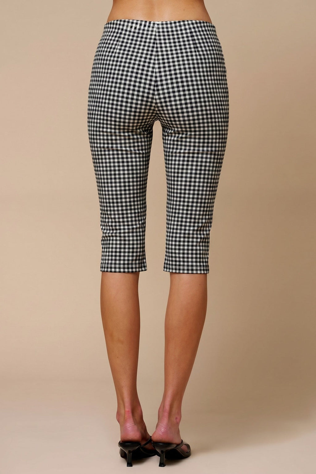 Gingham Capri Pants