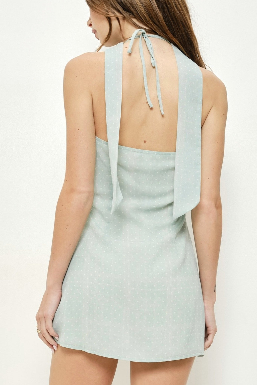 Scarf Mini Dress