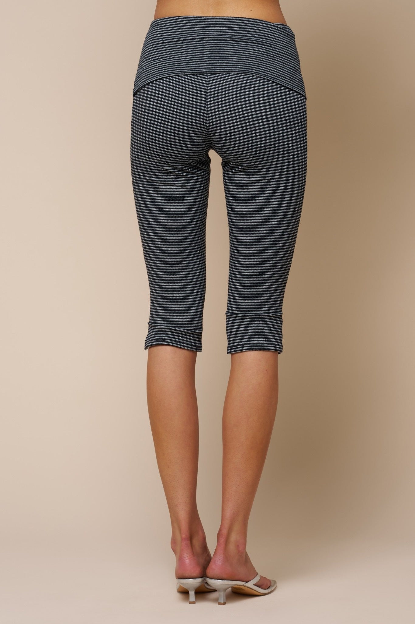 Fold Over Capri Leggings