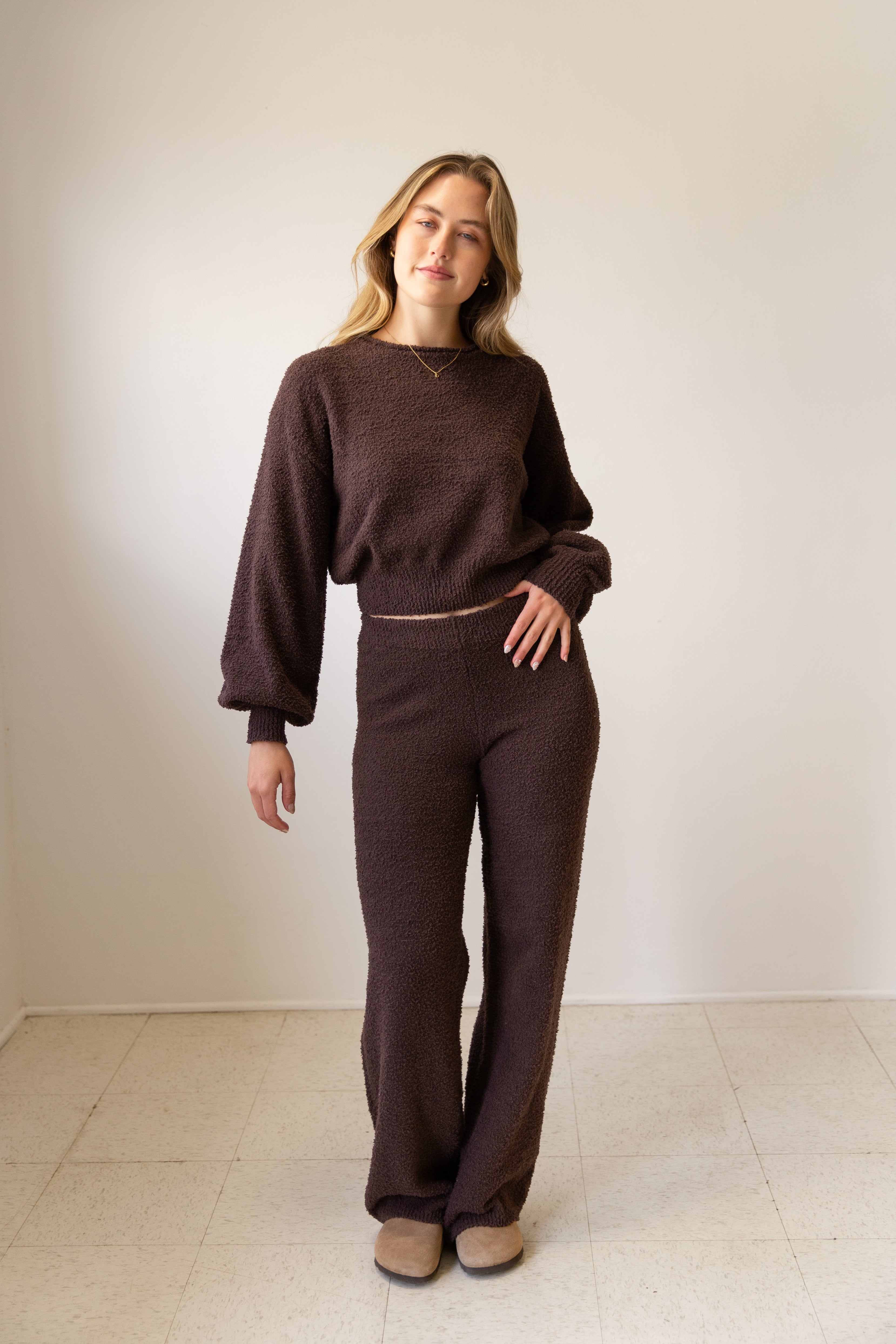 Terry Cloth Sweater