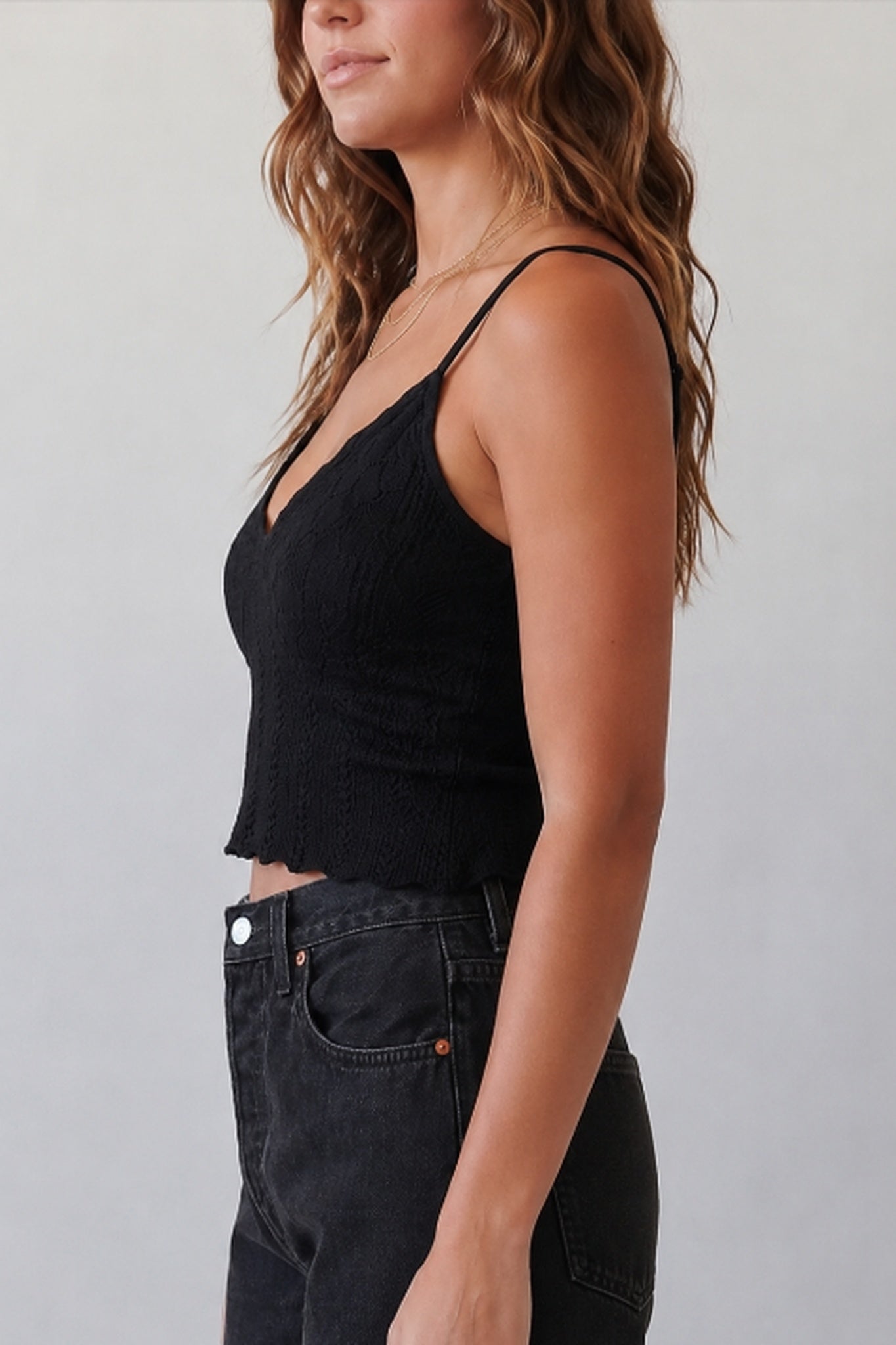 Scalloped Cami Bralette